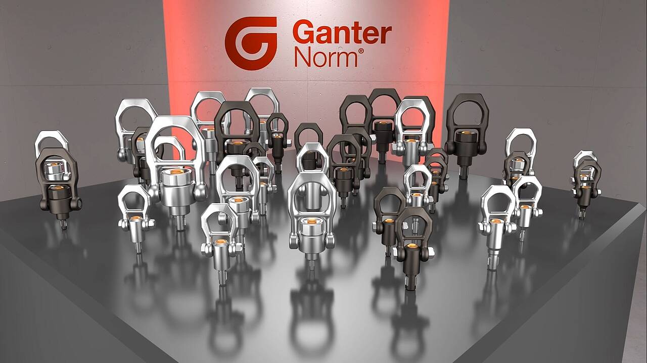 Perni di sollevamento filettati GN 1133 e GN 1135